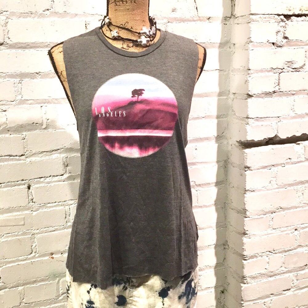 American Eagle graphic tank top NWOT XS